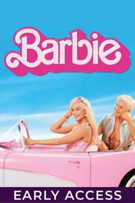 Barbie film video shop